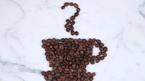 Coffee Loop HD Stockbeeldmateriaal 93843639