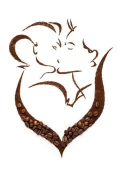 Coffee love. Stock Photos