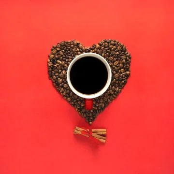 Coffee love. Stock Photos