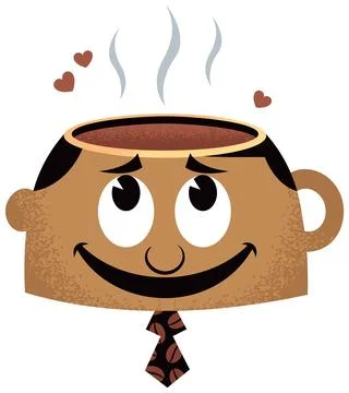 Coffee Lover Concept Иллюстрация