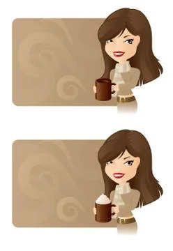 Coffee lover Stock Illustration