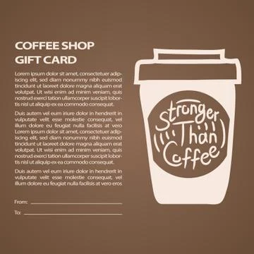 Coffee lover quote Stock Illustration