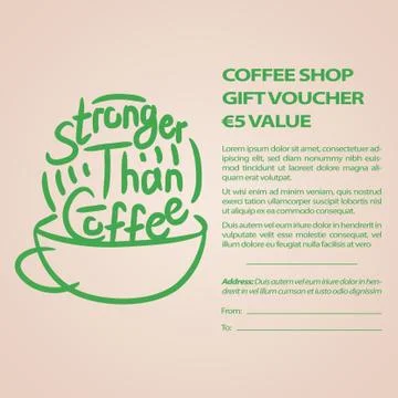 Coffee lover quote Stock Illustration