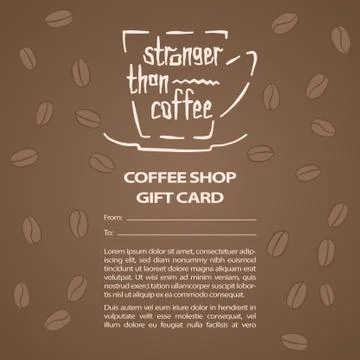 Coffee lover quote Stock Illustration