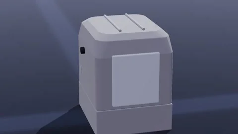 Coffee machine appliance 3d loop 3D animation seamless loop Stock Footage 341779465