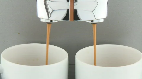 Coffee machine close Stock-Footage 114785