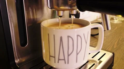 Coffee machine, Coffee machine in steam Stock Footage 149933751