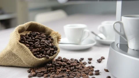 Coffee machine Video stock 94863575