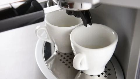 Coffee machine Video stock 94865263