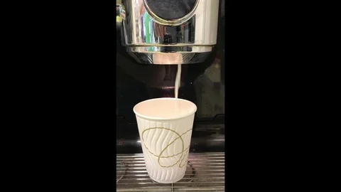 Coffee Machine Stock Footage 104458075