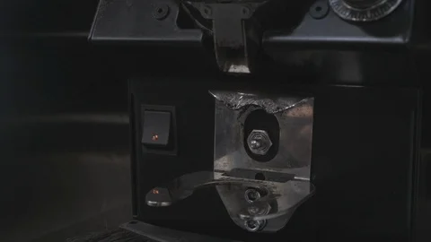 Coffee Machine Stock Footage 128810823