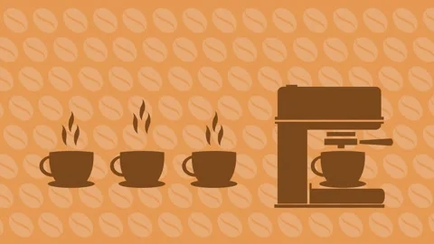 Coffee machine Stock Footage 135323399