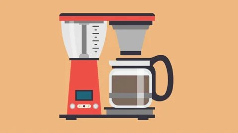 Coffee machine Video stock 154894884