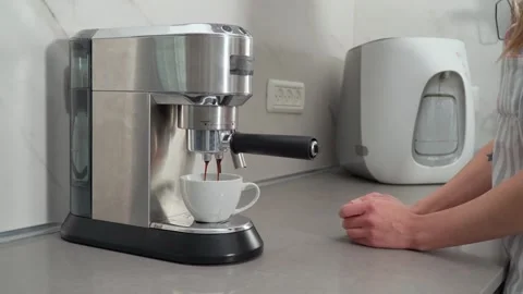 Coffee machine 스톡 동영상 249277570