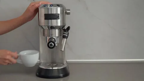 Coffee machine 스톡 동영상 249277890