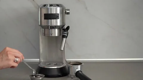 Coffee machine 스톡 동영상 249278004