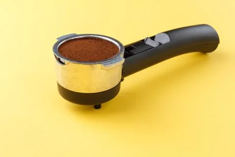 Coffee machine holder Stock Photos