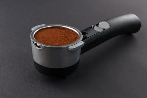 Coffee machine holder Stock Photos