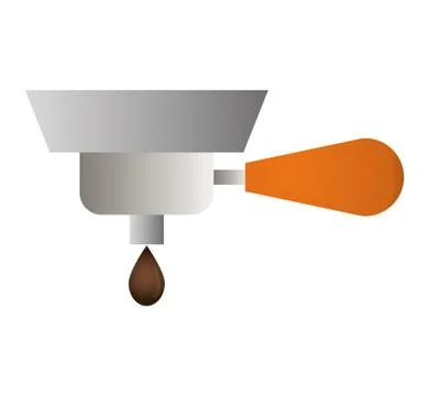 Coffee machine icon. Coffee time design. Vector graphic Stock Illustration