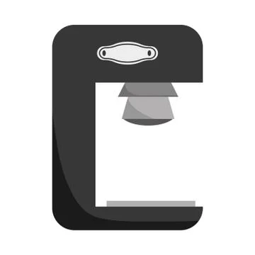 Coffee machine icon. Coffee time design. Vector graphic Stock Illustration