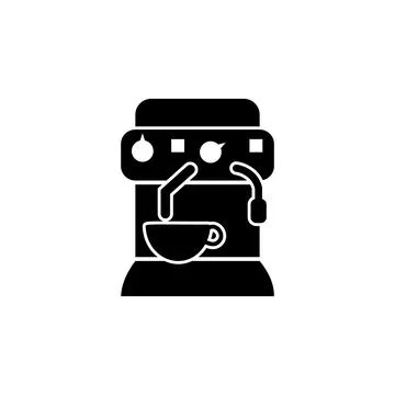 Coffee machine icon. Elements of bar and alcoholic drinks icon. Premium quality Illustrazione stock