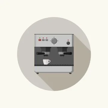 Coffee machine icon Stock Illustration