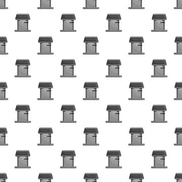 Coffee machine icons creating repeating pattern background イラスト素材