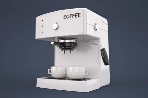 Coffee machine Stock Illustration