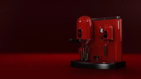 Coffee machine Stock Illustration