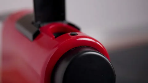 Coffee machine lid being lifted open and capsule placed inside, Close up 스톡 동영상 307711341