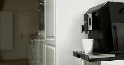 Coffee machine making coffee Stock Footage 114323911