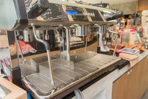 Coffee machine Stock Photos