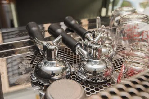Coffee machine Stock Photos