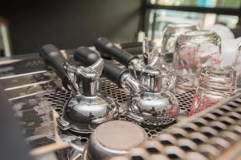 Coffee machine Stock Photos