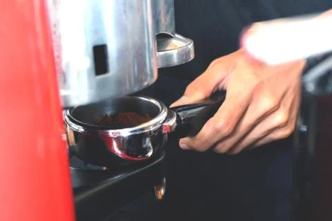 Coffee machine Stock Photos