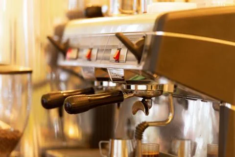 Coffee machine Stock Photos