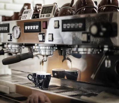 A coffee machine Stock Photos