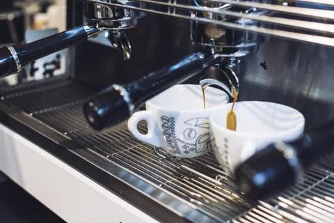 Coffee machine Stock Photos