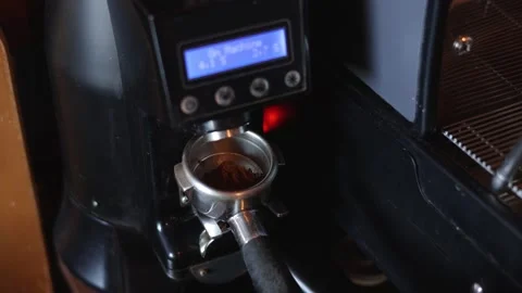 Coffee Machine Preparation Stock Footage 318420634