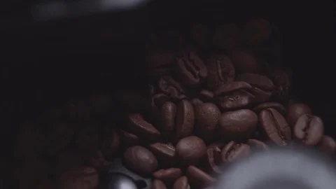 Coffee Machine in Use Stock Footage 74228888