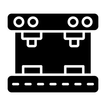 Coffee machine Vector Icon Design Illustration Stock Illustration