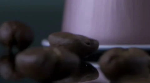 Coffee macro shot Stock Footage 46933451