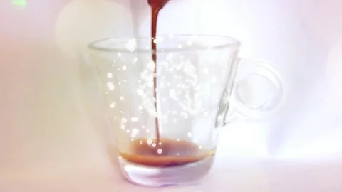 Coffee magic potion Stock Footage 74235631