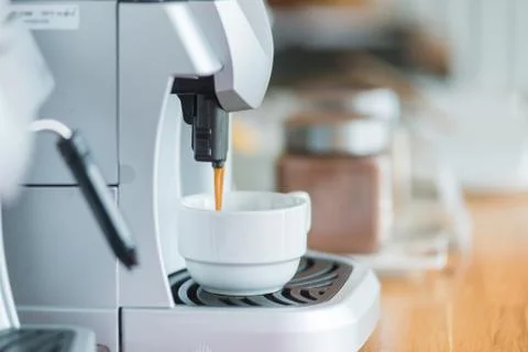 Coffee Maker Coffee can be a variety of dishes Stock Photos