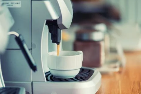 Coffee Maker Coffee can be a variety of dishes Stock Photos
