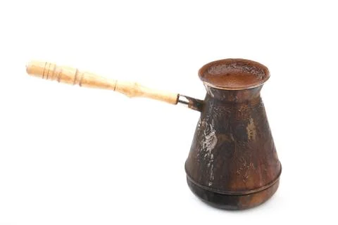 Coffee maker from coffee Stock Photos