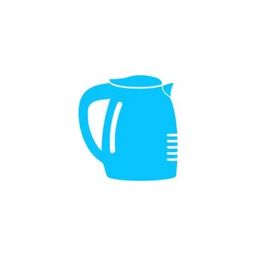 Coffee maker icon flat Stock Illustration