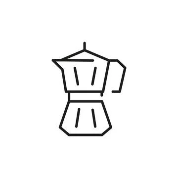 Coffee Maker Icon Stock Illustration