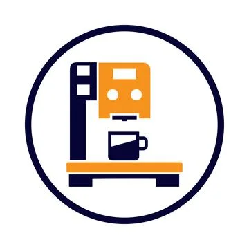 Coffee maker icon Stock Illustration