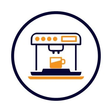 Coffee maker icon Stock Illustration